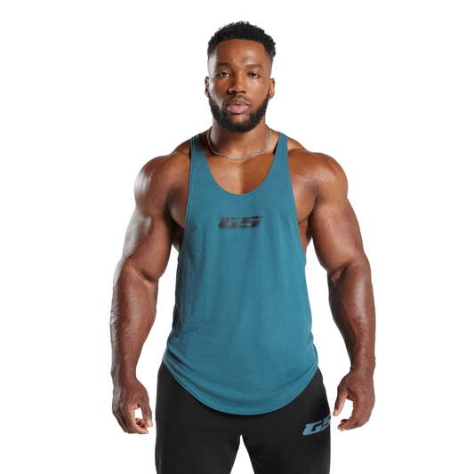 Tank Top Intergalactic Lifting Stringer - Terrace Blue - Gymshark