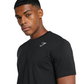 Playera deportiva Crest T-Shirt - Black - Gymshark