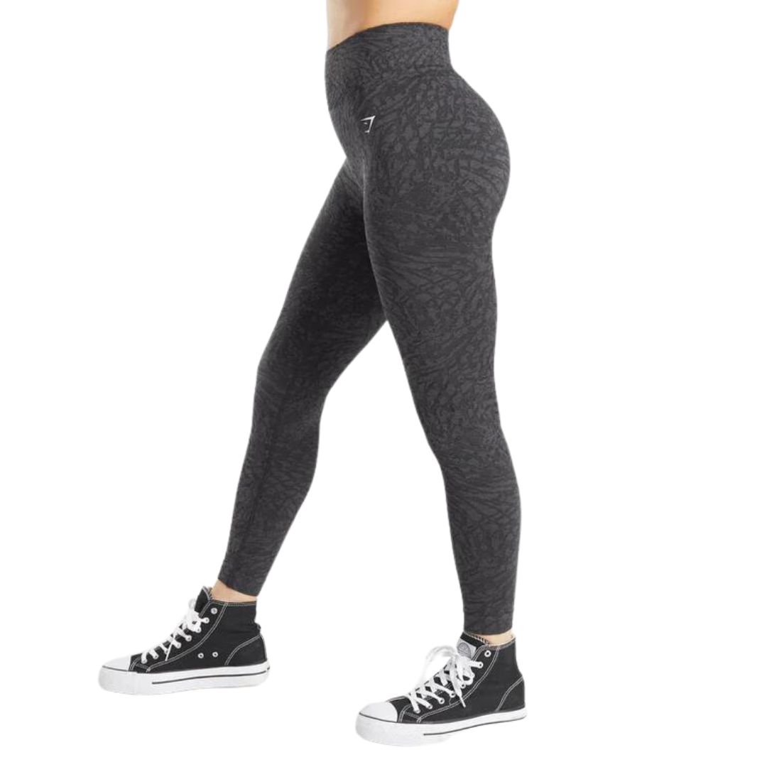 Leggings deportivos Adapt Animal Seamless - Wild | Black - Gymshark