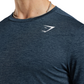 Playera Arrival Marl T-Shirt - Navy/Smokey Teal Marl - Gymshark