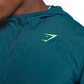 Winter Windbreaker - Teal - Gymshark