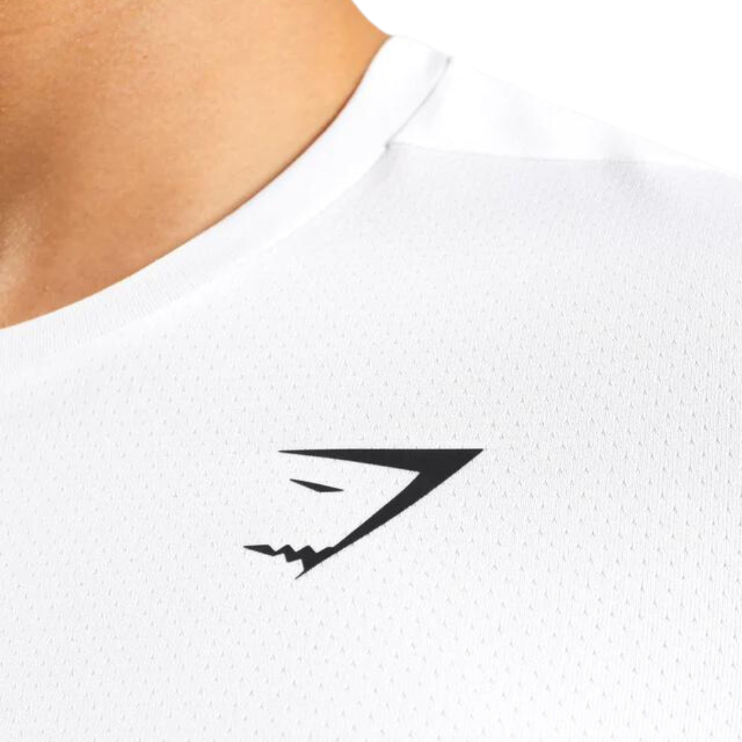 Playera Arrival T-shirt - White - Gymshark