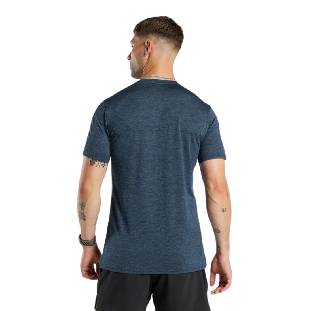 Playera Arrival Marl T-Shirt - Navy/Smokey Teal Marl - Gymshark