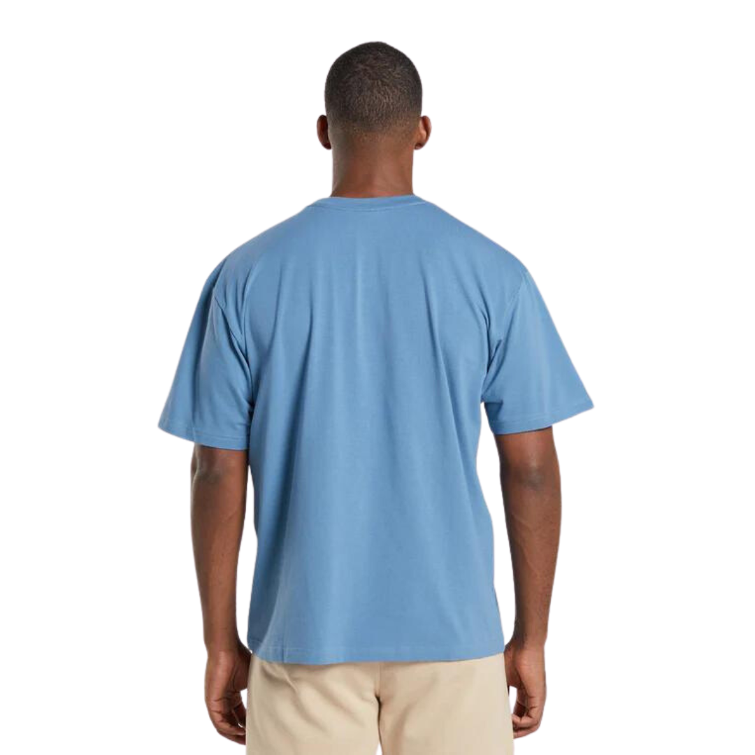 Essential Oversized T-Shirt - Denim Blue - Gymshark Men