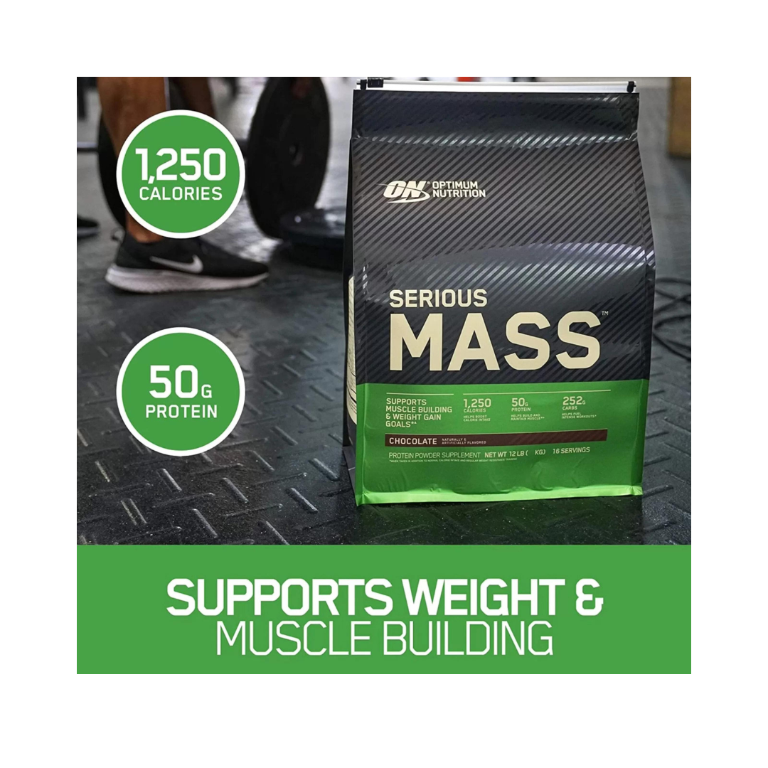 Optimum Nutrition Proteina Serious Mass 12lbs